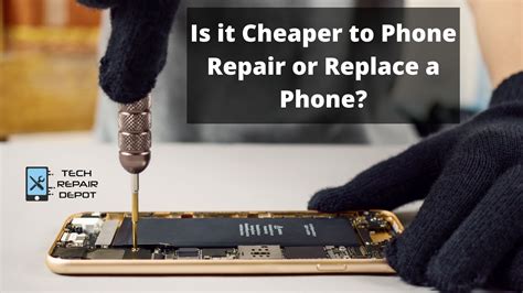 Is it cheaper to repair or replace a phone?